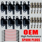 8X Oem Ignition Coil & Iridium Spark Plugs Wires For Chevy Gmc 5.3 6.2L UF413 New. Price: $88.72.