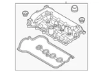 Genuine Mazda Valve Cover PEDD-10-210 New. Price: $106.68.