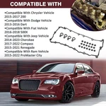 Zonfant Engine Valve Cover Gasket Set Compatible With Chrysler Jeep Ram Dodge Fi New. Price: $11.00.