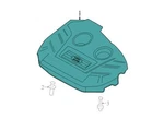 2013-2015 Land Rover LR2 Engine Cover LR039520 Oem Used. Price: $51.99.