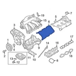 For Nissan Frontier 2020-2026 132709PM0A Right Engine Valve Cover Gasket New. Price: $22.05.
