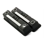 Holley 241-83 Sb Fits Chevy M/t Valve Covers, Satin Black, Cast Aluminum New. Price: $274.95.