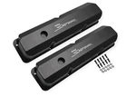 Sniper Fabricated Aluminum Valve Cover Pair Black 1958-76 Ford 332-428 Fe New. Price: $255.95.