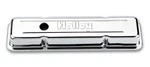 Holley 241-80 Chrome Embossed Valve Covers For 1958-86 Chevy Small Block New. Price: $90.15.
