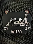 Custom Engraving On Predator 212 Hemi Valve Cover. Clearance For Roller Rockers New. Price: $105.00.
