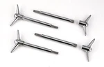 Mr Gasket 9824 Chrome Valve Cover Wing Bolts New. Price: $29.19.