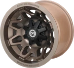 Moose Utility Matte Bronze 14X7 416X Atv/utv Wheel 4/156, 4+3 Offset 0230-1173 New. Price: $130.95.
