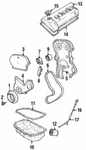 Genuine Mopar 1995-2000 Dodge Grand Caravan Engine Valve Cover Gasket 4694412 New. Price: $36.44.