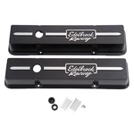 Edelbrock Valve Covers 41633; New. Price: $188.95.