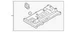Genuine Oem Nissan Versa 1.8L Engine Rocker Valve Cover 13264-EM30C New. Price: $178.93.