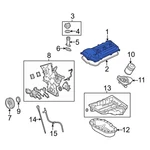 For Toyota Tacoma 2012-2015 112010P030 Right Engine Valve Cover New. Price: $450.85.