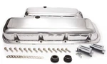Rpc R6231-2 Polished Aluminum Short Valve Covers Bbc Plain W/ Hole & Baffled New. Price: $216.99.