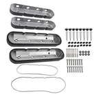Fabricated Aluminum Valve Covers For Engines Using LS1, LS2 JM8082-2BK New. Price: $158.24.