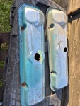 Gto Lemans Firebird Trans Am Catalina Bonneville Original Chrome Valve Covers Used. Price: $55.00.