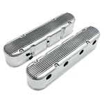 Gm Valve Covers Aluminum Hidden Coils Vintage Finned 2 Piece Design Polished New. Price: $189.97.