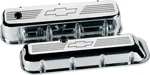 Billet Specialties Chevy Bowtie Polished Aluminum Bbc Tall Valve Covers New. Price: $342.95.