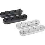 Fabricated Aluminum Valve Covers W/ Coil Mounts, Gm Lsx, Polished New. Price: $178.99.
