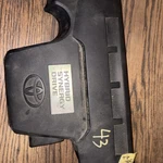Toyota Upper Engine Cover 2ARFXE 12601-36050 12601-36060 Factory Used. Price: $60.00.