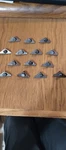 Original Gm 1967 Corvette 427 Valve Cover Bolts And Retainers Set Used. Price: $200.00.