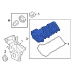 For Lincoln Mkz 2007-2012 7T4Z6582F Right Engine Valve Cover New. Price: $204.06.