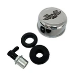 Ford Fe American Eagle Valve Cover Chrome Breather, Pcv & Grommets - Ansen New. Price: $29.00.