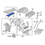 For Chrysler Pacifica 17-26 4893804AC Right Engine Valve Cover Gasket New. Price: $15.98.