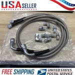 Braided Transmission Cooler Hose Lines 52" Length Fits For TH350 700R4 TH400/ New. Price: $33.49.