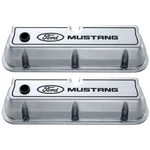 Ford Racing Valve Cover Tall Polished With Mustang Logo Pair 289/302/351W New. Price: $176.99.