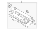 Genuine Mazda Valve Cover ZZC6-10-220A New. Price: $56.59.
