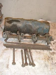 1950 - 1970 Jeep Hurricane F Head Valve Gear, Pushrods, Bolts And Cover Used. Price: $29.99.