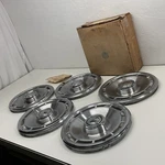 (5) Nos Gm 1971-73 Camaro Chevelle Nova 14" Hubcaps O3 New. Price: $149.95.