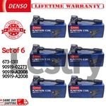 X6 New Genuine Denso Ignition Coils For 2016-2021 Lexus Toyota 3.5L V6, 673-1311. Price: $253.50.