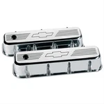 Billet Spec Valve Covers Tall Aluminum Bowtie Emblem Chevy Bb Pair 96121 New. Price: $342.95.
