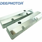 Small Block Chevy Fabricated Aluminum Valve Cover For Sbc 350 400 265 283 Sliver New. Price: $89.99.