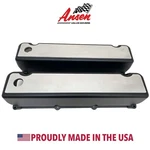 Ford Big Block 429/460 Tall Valve Covers - Raised Billet Top Custom Black New. Price: $395.00.