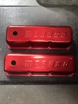 Ford 351C Cleveland Boss 302 Moroso Red Anodized Valve Covers Vintage Rare Used. Price: $750.00.