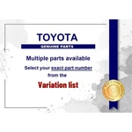Genuine Toyota Camshaft Bearing Cap Oil Hole Gasket Part No. 1115A-75010 New. Price: $19.54.