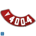 Firebird Trans Am 400-4V Air Cleaner Decal New. Price: $9.99.