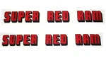 For 1955-59 Dodge Super Red Ram Valve Cover Decals Set New. Price: $19.98.