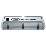 Ford Racing 302-030 Die Cast Alm Valve Cover Set W/mustang Logo New. Price: $230.99.