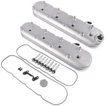 Cast Aluminum Tall Valve Covers W/ Coil Mounts 241-110 For Gm LS1 LS2 LS3 5.3 New. Price: $95.00.
