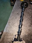 Polished 6.7 Cummins Used Camshaft 4930770 5273413 Ref 5617. Price: $250.00.
