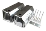 Mr. Gasket 6890G Cast Aluminum Tall Valve Covers - Polished New. Price: $112.95.