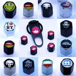 4 Valve Caps & Keyring - Audi Vw Bmw Skoda Vauxhall Ford Mercedes New. Price: $18.23.