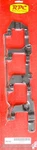 Rpc Ls Coil Mounting Bracket Pair Black Steel R6143 New. Price: $57.97.