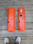 1965-74 Bbc Big Block Chevy 396-454 Valve Covers Built By Team Tonawanda Oem Used. Price: $152.00.