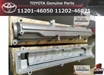 Toyota Supra 97-02 2JZGTE Vvti Valve Covers 11201-46050 11202-46021 Genuine Oem New. Price: $436.57.