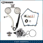 Timing Chain Cover Gasket Kit Water Pump + Thermostat For Chevrolet Pontiac New. Price: $62.35.