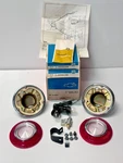 1965-1969 Corvair Nos Back Up Lamp Kit W/ Lenses Original Gm 986261 & 5956169 New. Price: $349.99.