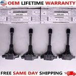 4PCS Oem Ignition Coil For Infiniti Altima Rogue Sentra Versa UF549 22448-JA00C New. Price: $45.99.